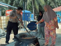 Dapur Lapangan Polda Sumut Hidangkan Menu Buka Puasa bagi Warga Terdampak Bencana di Aek Ngadol