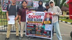 BEM Sumatera Utara Desak Penutupan Lokasi Judi Tembak Ikan di Jalan Tengku Fachrudin, Sampaikan Aspirasi di Polda Sumut
