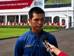 Bangga Gabung Paskibraka, Nasionalisme Fatih Bergelora Kibarkan Sang Merah Putih di Istana